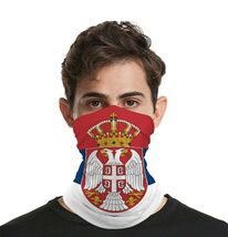 Serbia Serbian Serb Multi Purpose Scarf/ Bandana/ Buff/ Mask.  - $9.89