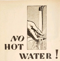 1929 Gillette Razor Blades No Hot Water Advertisement Shaving Hygiene DWY10 - $19.99