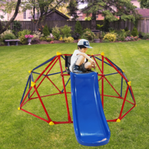 6ft Dome Climber w/ 1.2m Slide, Climbing Stones, Age 3+ - $189.17