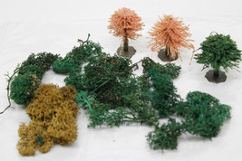 Vintage 1960s Faller Germany Ho Scale Trees Shrubbery Shrubs Bushes Track Decor - £11.57 GBP