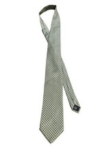 Axcess Tie Necktie Mens Bronze  100% Silk Classic Width B2 Geometric - £7.88 GBP