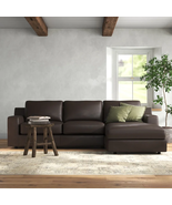 Chutney 2 - Piece Leather Sectional - £4,155.78 GBP