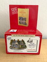 1998 Liberty Falls Americana Collection Reverend Muir&#39;s Cottage + Book AH157 - £8.67 GBP