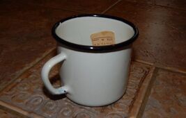 Original Russian USSR Soviet Union Army Soldier Metal Enameled Cup Mug N... - $19.86