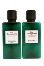 Hermes Eau D&#39;Orange Verte Conditioner All Hair Types Travel Set of 2 x 1.35 oz. - £9.77 GBP