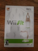 Nintendo Wii - Wii Fit Rated E 2008 No Manual For Use With Balance Board - £3.80 GBP
