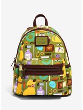 Disney Pixar Up Loungefly Backpack Dug Knick Knacks Pattern Bag NEW - $74.99