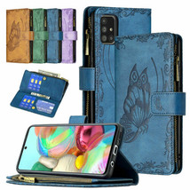 For Samsung Galaxy A42 A32 5G A11 A21s Embossed Butterfly PU Leather Wallet Case - £45.11 GBP