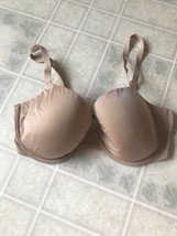 DKNY Nude Underwire Lined Bra 34DD Lightly Lined - $21.51