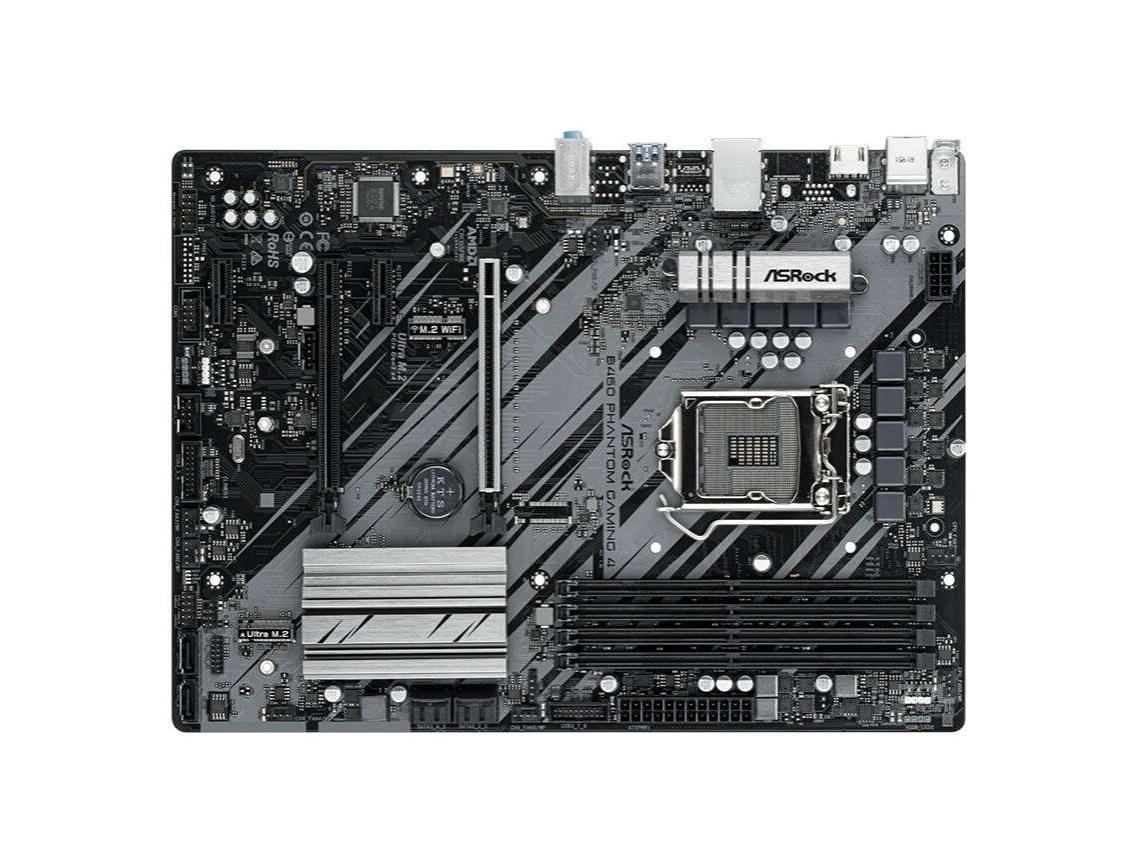 ASRock B460 Phantom Gaming 4 LGA 1200 DDR4 128GB ATX - $127.00