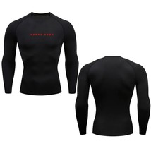Summer Compression Shirt Short Sleeve Men Running T Shirt Fitness Top  Quick Dry - £84.79 GBP