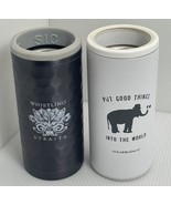 SIC CUPS SLIM CAN COOLER WHISTLING STRAITS &amp; Swig Slim Can Cooler White - £14.43 GBP