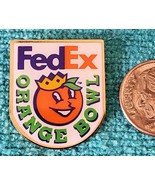 FedEx ORANGE BOWL FOOTBALL GAME - 1995-2010 GAME LOGO - SMALL - LAPEL PI... - $12.82