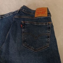 Levi&#39;s 505 Blue Jeans 34x32 Medium Wash Straight Leg - $32.95