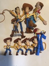 Toy Story Woody Toys lot of 9 Action Figures T6 - £18.18 GBP