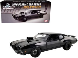 1970 Pontiac GTO Judge &quot;Justified&quot; Black &quot;Drag Outlaws&quot; Series Limited Edition t - £127.96 GBP