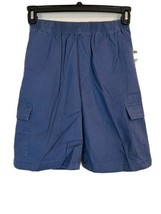 Boy's Blue Canyon River Blues Cargo Pull-On Shorts. M ( 10 - 12 ). 100% Cotton. - $16.83