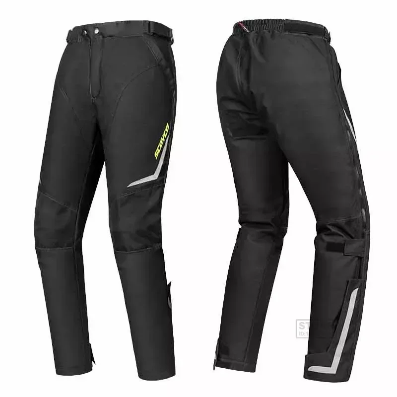 Winter SCOYCO Men&#39;s Motorcycle Pants Quick Wear Off Moto Trousers for Men - £100.53 GBP+