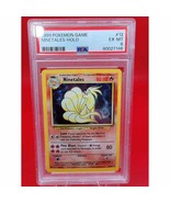 1999 Pokémon Base Set Ninetales Rare Holo 12/102 PSA 6 EX-NT - $47.73 CAD