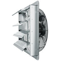 VEVOR 16.1'' Shutter Exhaust Fan, High-speed 2000 CFM, Wall Mount Attic ... - $71.90