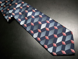 Frederick Theak Neck Tie Made in England Silk Blues - £7.83 GBP