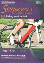 Spinervals Fitness Series 6.0 Riding With Iron Girl Cycle Bike Exercise Dvd New - £19.30 GBP