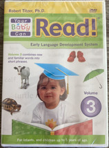 NEW SEALED Your Baby Can Read Early Language Development DVD Volume 3 - £7.86 GBP