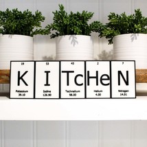KITcHeN | Periodic Table of Elements Wall, Desk or Shelf Sign - £9.50 GBP