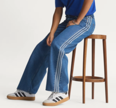 adidas Originals Firebird Denim Track Pants Women Casual Lifestyle Jeans... - $168.21