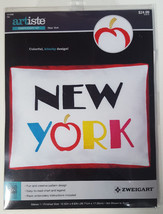 Artiste NEW YORK Cross Stitch Kit 1215599 Big Apple City Travel State Zw... - £9.43 GBP