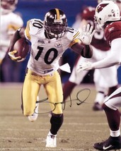Santonio Holmes Signed Autographed Glossy 8x10 Photo - Pittsburgh Steelers - $15.00