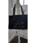 St. Louis Arch Women Canvas Tote Shoulder Bag - £15.73 GBP