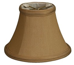 Royal Designs, Inc. True Bell Clip-On Chandelier Lamp Shade, 3 x 6 x 4.5, Antiqu - $15.79+