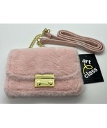 art class Girls&#39; Furry Crossbody Bag, Pink, Gold Hardware, Chain, New wi... - £9.95 GBP