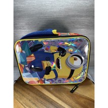 Despicable Me 4 Movie Minion Stuart 9.5&quot; Molded School Lunch Kit Box Bag... - £9.00 GBP