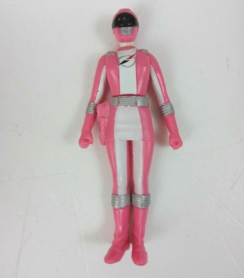 2005 Bandai Power Rangers Operation Overdrive Pink Ranger 3.25&quot; Action F... - $12.86