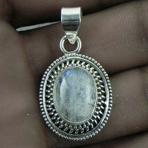 925 Sterling Silver Handmade Pendant Necklace Moonstone Gemstone Jewelry PS-1015 - £44.62 GBP