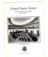 United States Senate - Eighty-Seventh Congress First Session -Vintage 7/... - €2,29 EUR