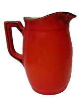 Registered CELEBRATE 3/4 Liter Orange Pitcher Czechoslovakia Salvage Con... - £20.33 GBP