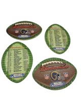Bud Rams 2001 Schedule Set of 4 CardBoard Coaster Set of 4 Barware Pub M... - $9.50