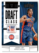 2022 Panini Contenders Draft Class #9 Jaden Ivey NM-MT Pistons ID:76242 - £5.35 GBP