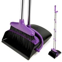Lightweight Stainless Steel Broom and Dustpan Combo - Foldable &amp; Windproof - $49.45