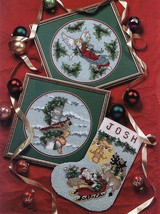 Plastic Canvas Xmas Cardinal Cherubs Angel Violin Frames Santa Stocking Patterns - £7.98 GBP