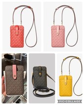 Michael Kors JST MK Logo Smart phone crossbody with Card Holder - £63.14 GBP