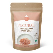 Natural Himalayan Salt (8 OZ) - Kosher Free Pink Himalayan Salt Crystal - £6.29 GBP