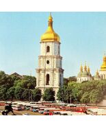 1986 Russian Kiev Postcard Cold War Era Bohdan Khmelnitsky Monument C82A2 - €21,45 EUR