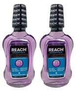 2x Reach Essentials Anti-Plaque 6 In 1 Benefits Mint Fluoride Rinse 13.5... - $52.43 CAD