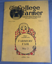 The College Farmer Columbia Missouri Agriculture Farmers&#39; Fair Issue Apr... - £7.99 GBP