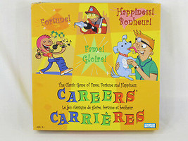 Careers Board Game 2003 Parker Brothers Complete EUC English French Span... - $17.14