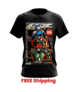 KAMEN RIDER RX T-SHIRT Unisex 100% Cotton Round Neck Short Sleeve  All S... - $29.39+